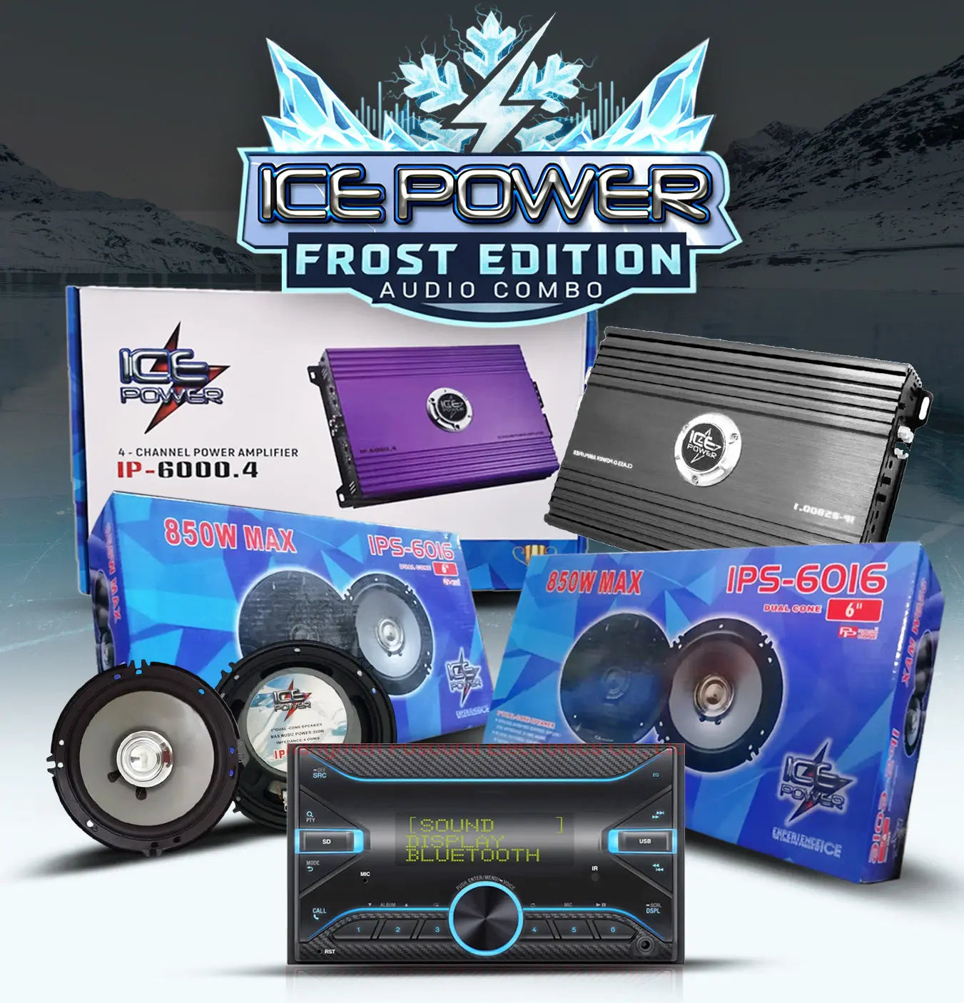 Ice Power Frost Edition Audio Combo