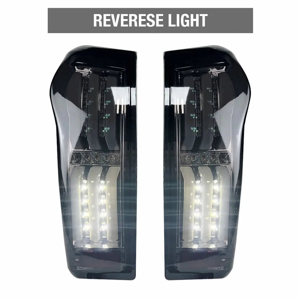 Isuzu D-Max (12-21) 3D Bar Style Smoked Black LED Taillights