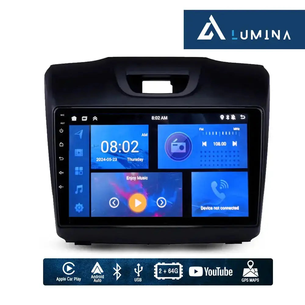 Isuzu D-Max (15-21) - 9 Inch Lumina Android Entertainment & GPS System