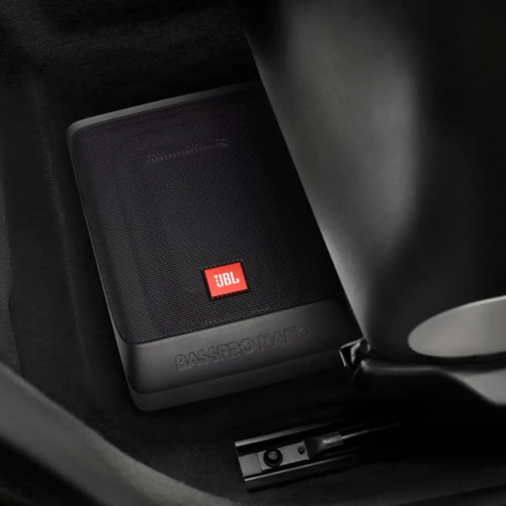 JBL BassPro Nano Ultra-Compact Under Seat Powered Subwoofer System