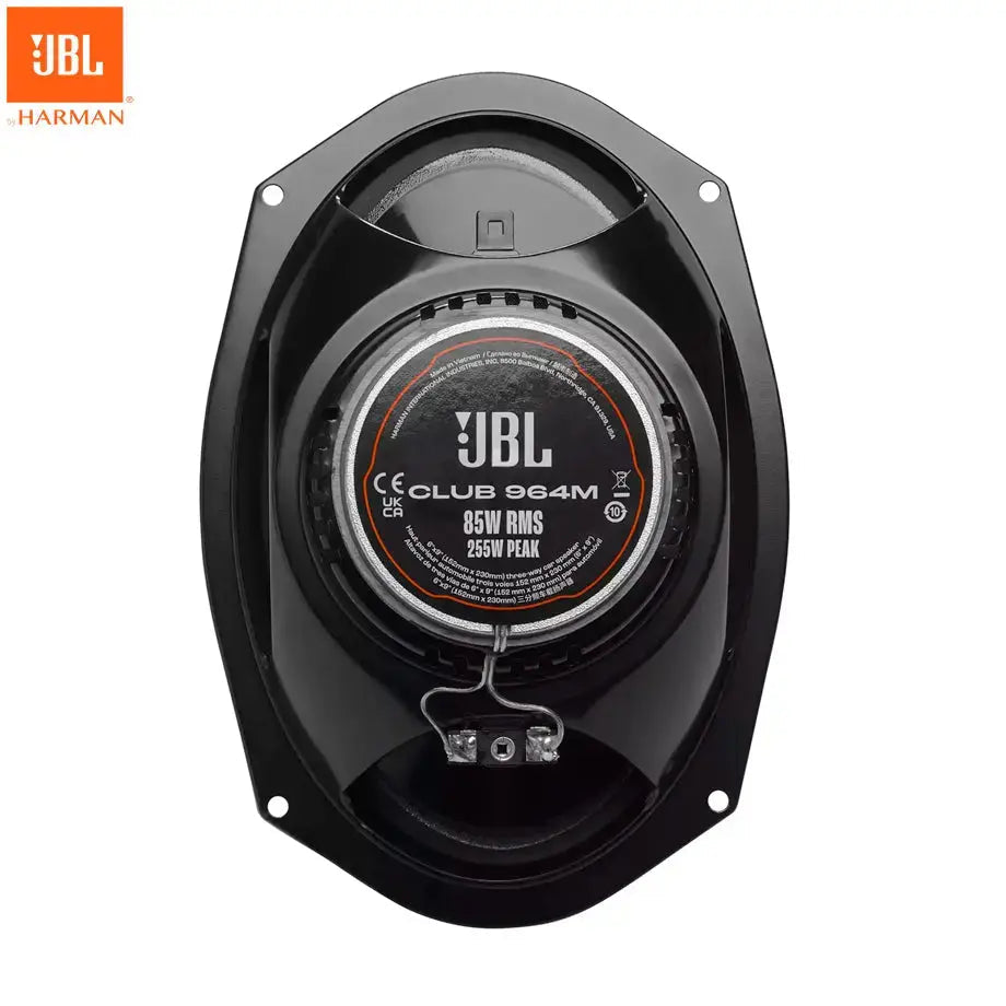 JBL SPKCB964M Club Series 3-Way 6x9" Speakers (255W)