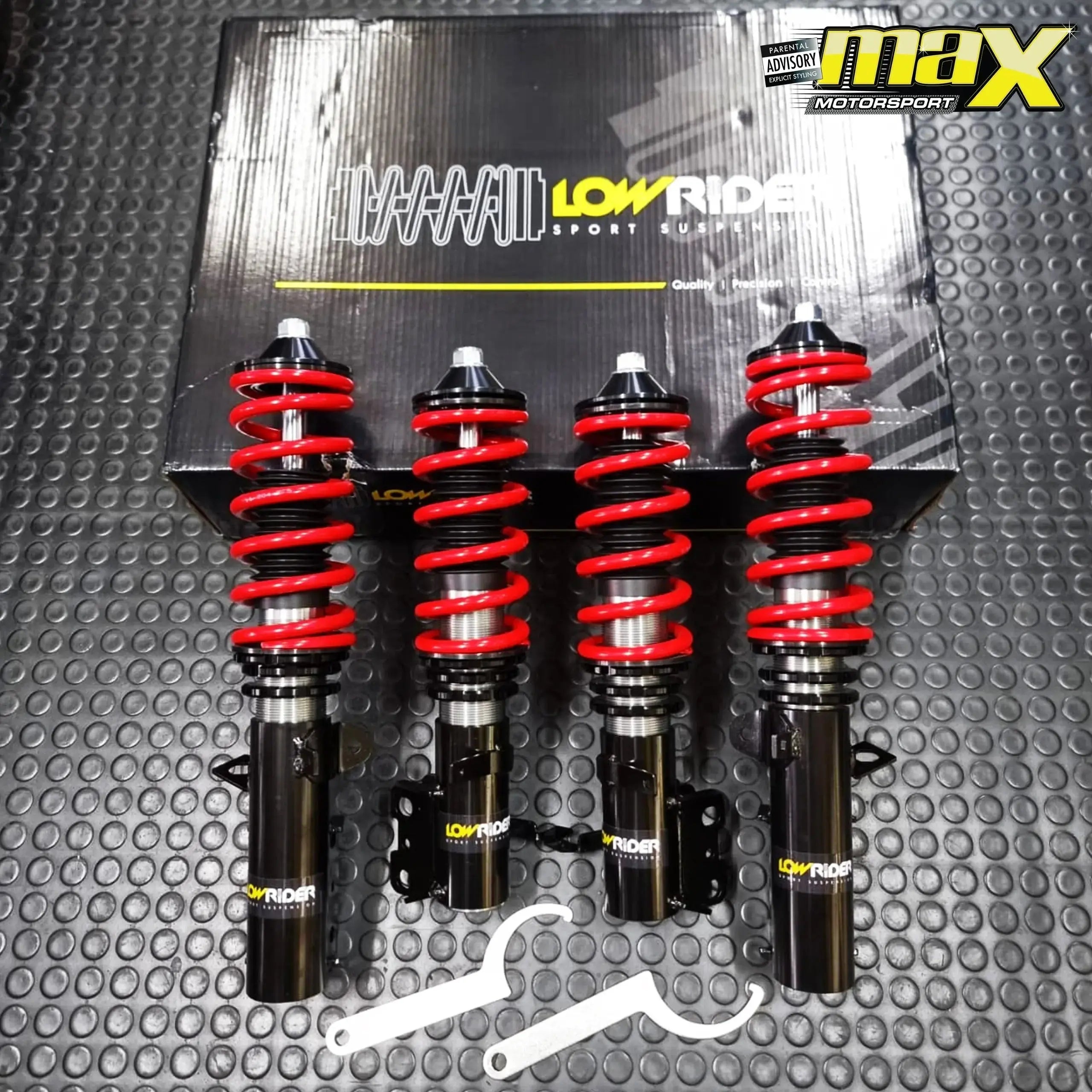 Lowrider Coilover Kit (Height Adjustable) - Toyota Corolla E10 RSI/RXI