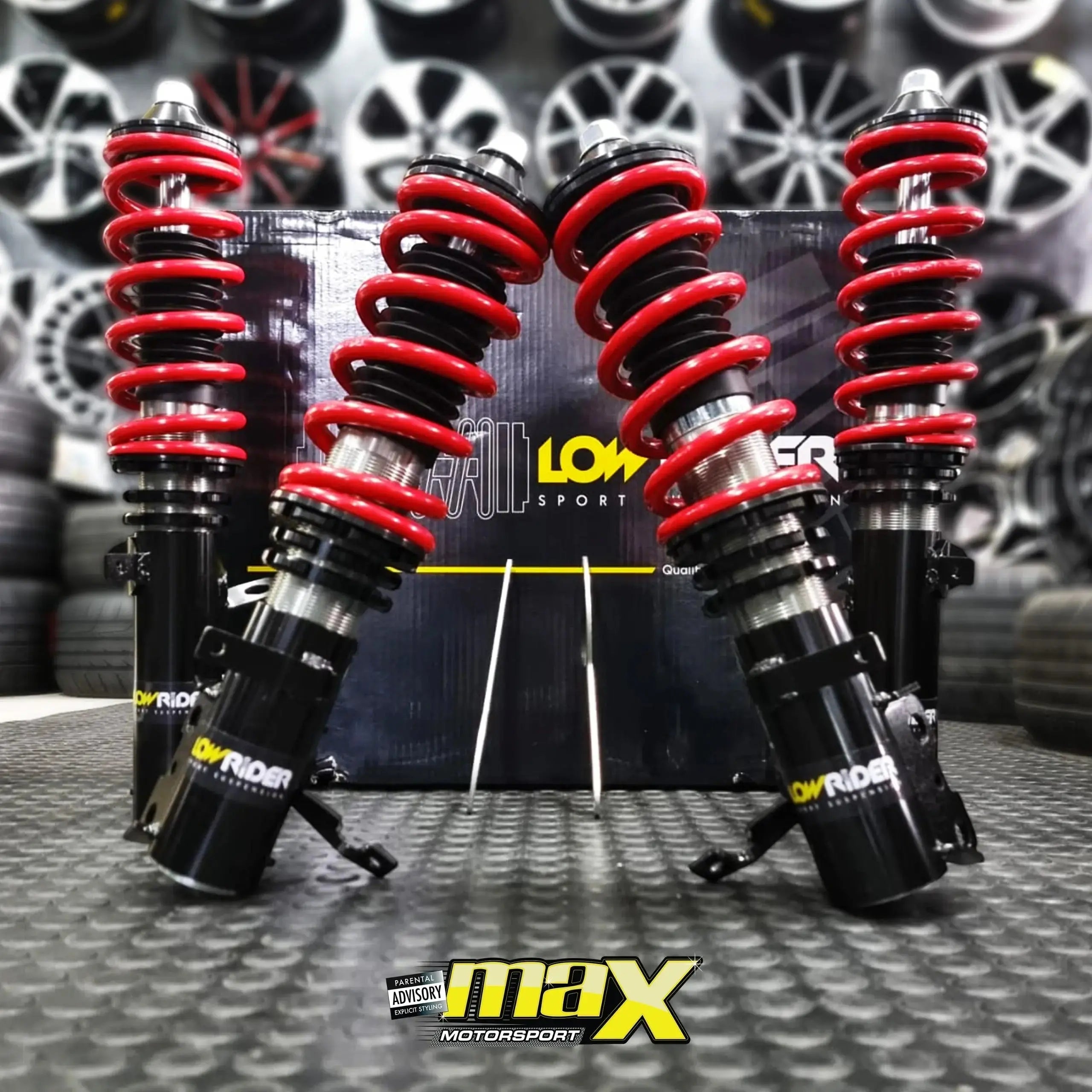 Lowrider Coilover Kit (Height Adjustable) - Toyota Corolla E8/E9 (90-96)