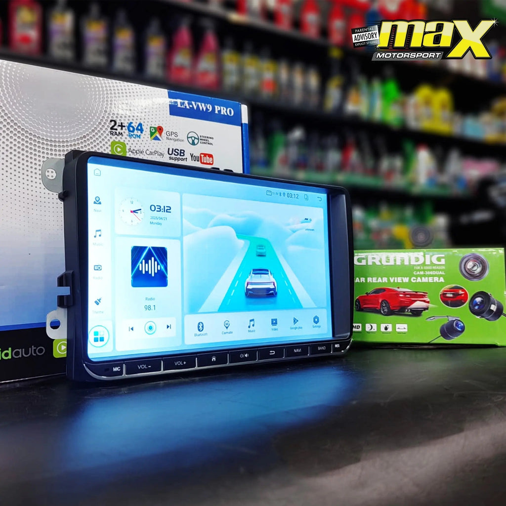 Lumina - 9 Inch VW Android Unit With Apple Car Play & Android Auto + FREE Reverse Camera