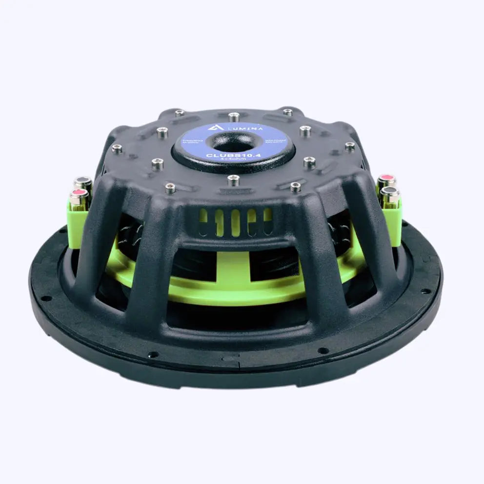 Lumina Club Series 10" Flat Slimline DVC D4 Subwoofer - 8000W