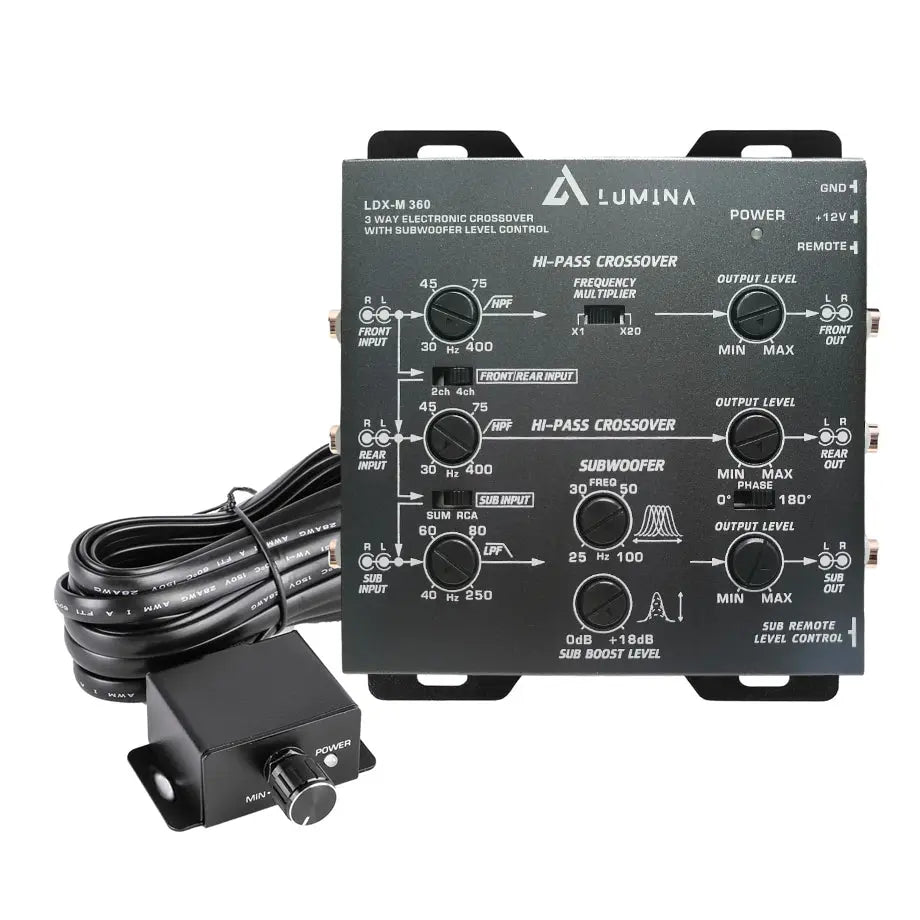 Lumina IDX-M-360 3-Way Digital Crossover