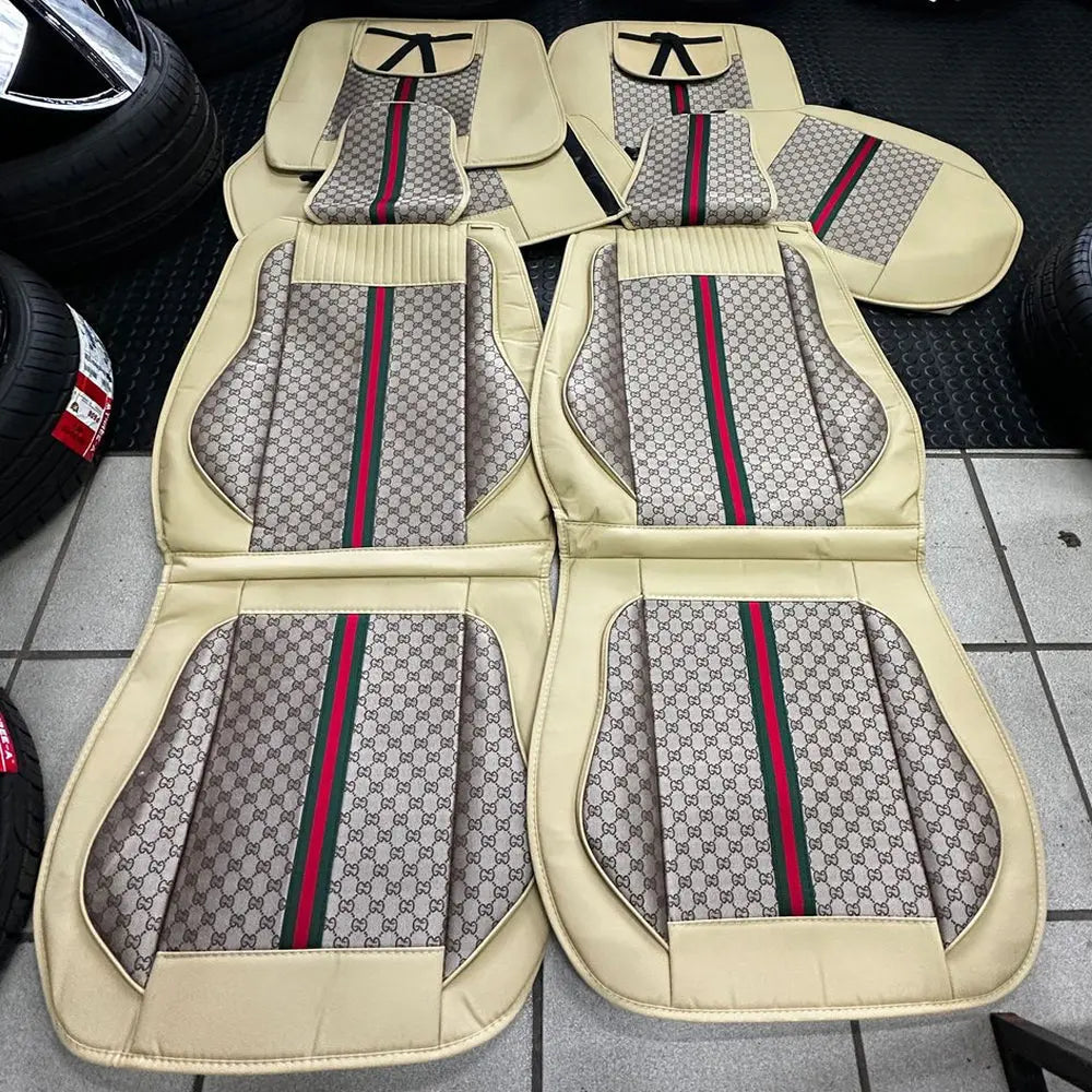 Luxury Italian Inspired Car Seat Covers (9-Piece)