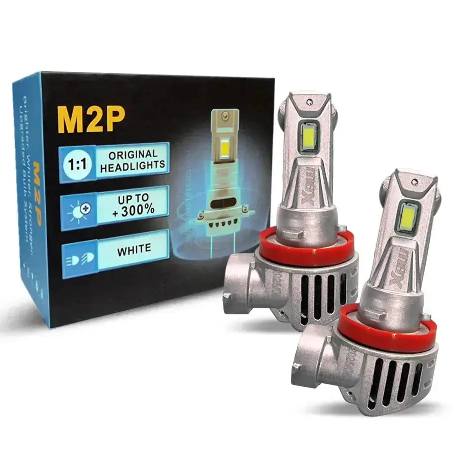 M2P Ultra Compact Plug & Play LED Bulb Kit - H11