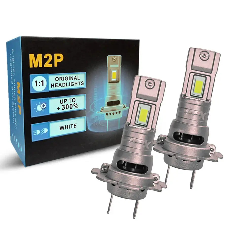 M2P Ultra Compact Plug & Play LED Bulb Kit - H7