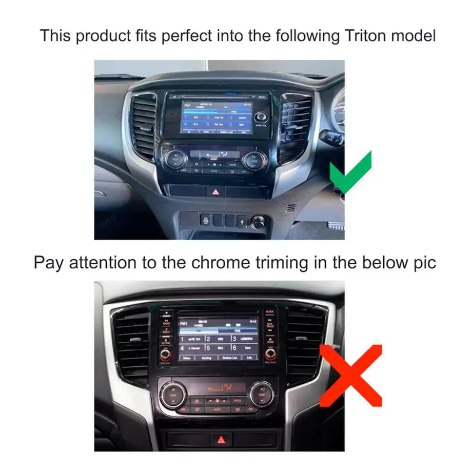Mitsubishi Triton (15-21) - 9 Inch Lumina Android Entertainment & GPS System