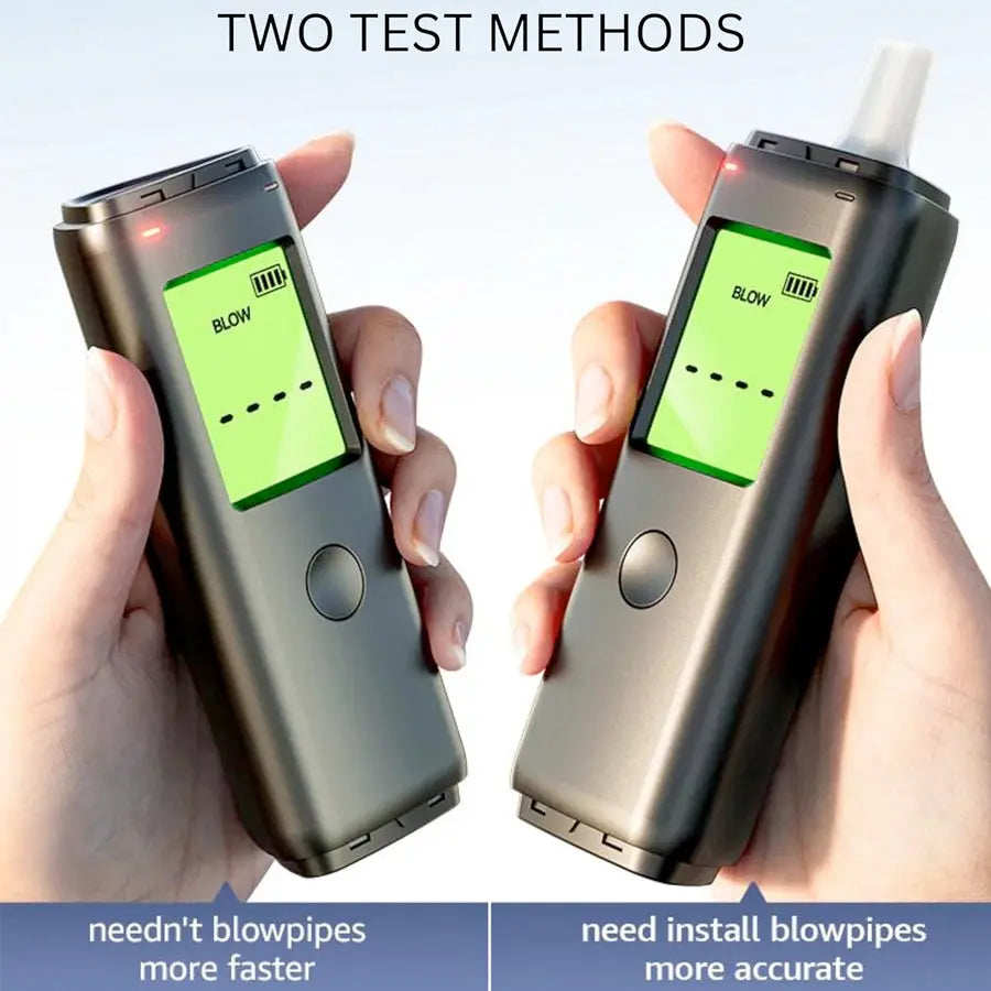 Mr Black-5 Fast Response Pocket Sized Alcohol Breathalyzer Tester