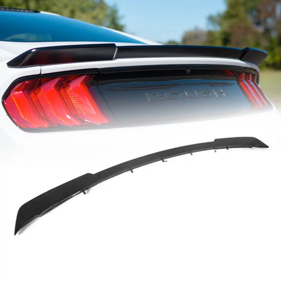 Mustang (16-On) Gloss Black Roush Style Bolt-On Boot Spoiler