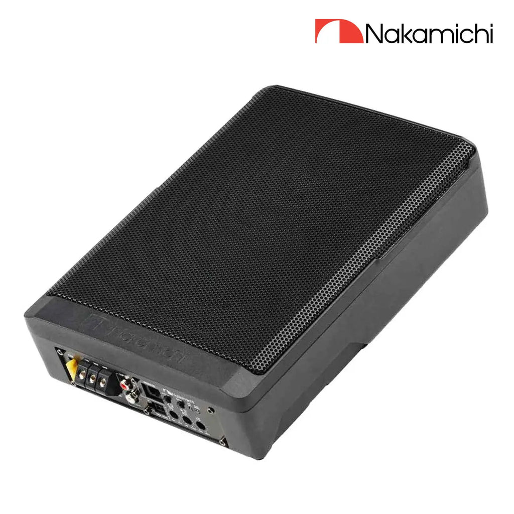 Nakamichi NBF25.0A 10-inch Slim Active Under-Seat Subwoofer - 150W RMS
