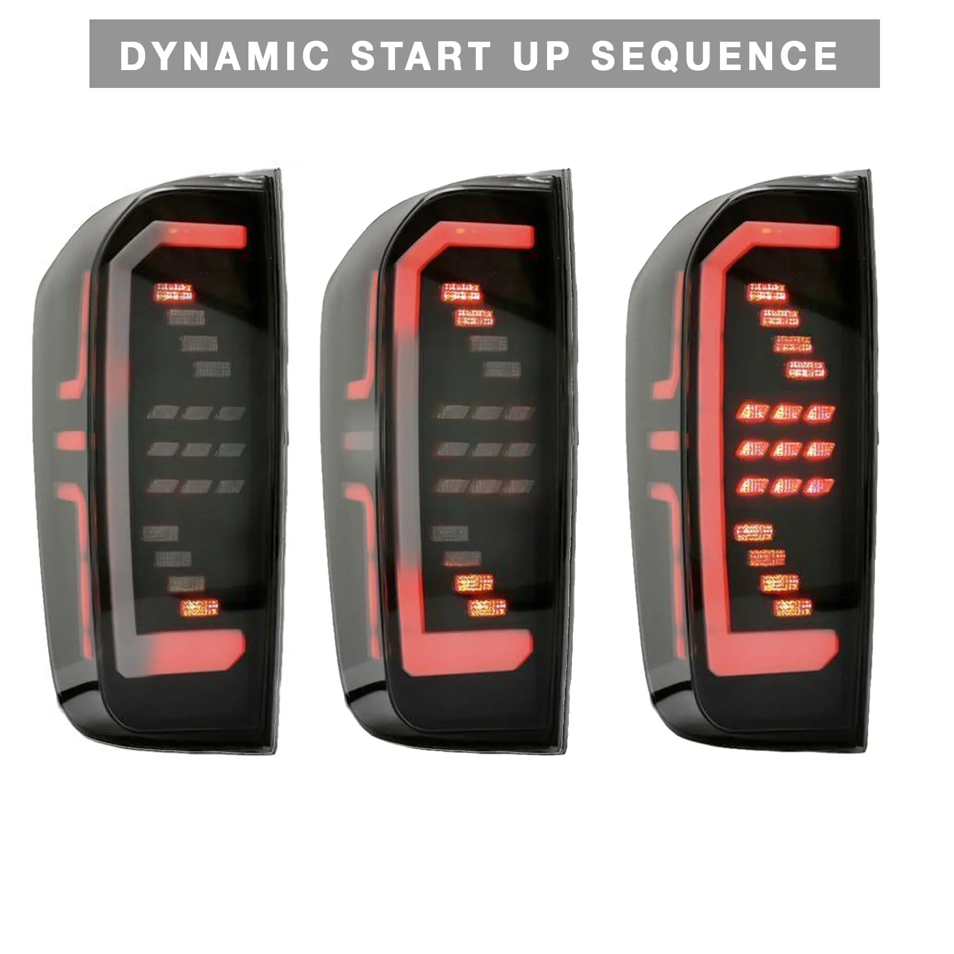 Nissan Navara NP300 (15-On) Smoked Black LED Sequential Taillights