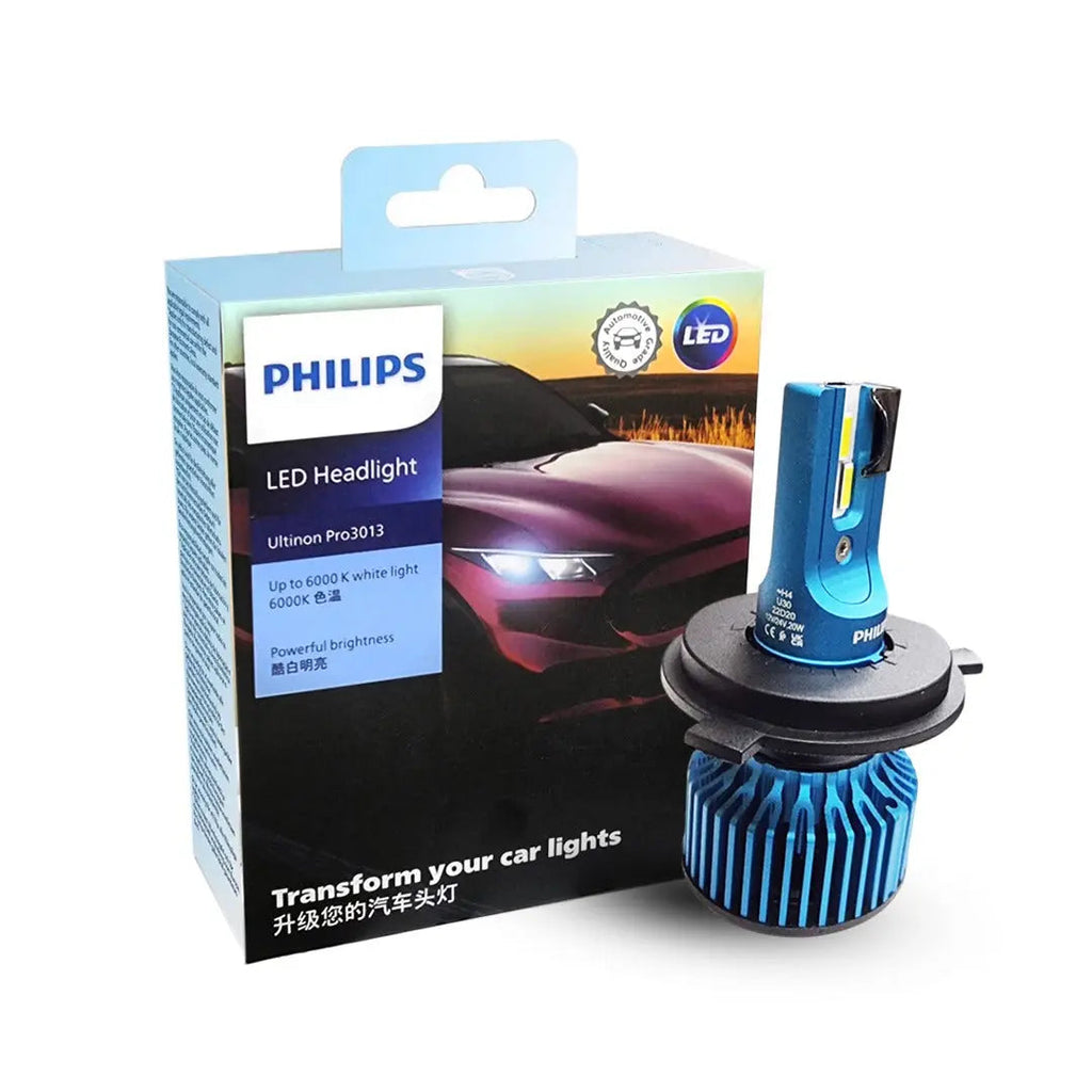 Philips LED Ultinon Pro3013 H4 Headlight Bulb Kit