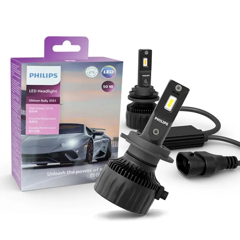 Philips Ultinon Rally 3551 - H11 LED Headlight Bulb Kit