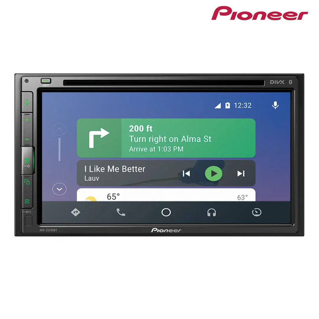 Pioneer AVH-Z5250BT 6.8" Double Din DVD Receiver With Apple CarPlay & Android Auto