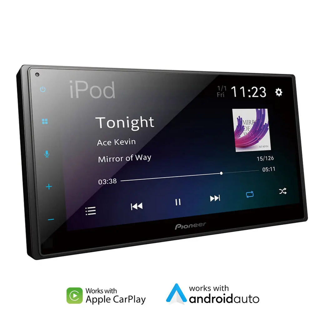 Pioneer DMH-A4450BT 6.8″ AV Receiver with Apple CarPlay, Android Auto and Mirroring for Android