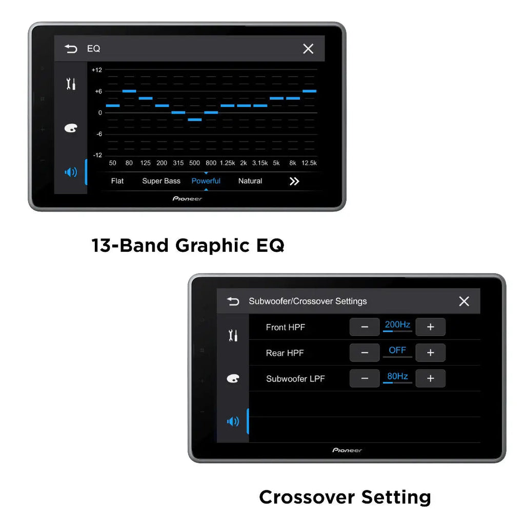 Pioneer DMH-A4450BT 6.8″ AV Receiver with Apple CarPlay, Android Auto and Mirroring for Android