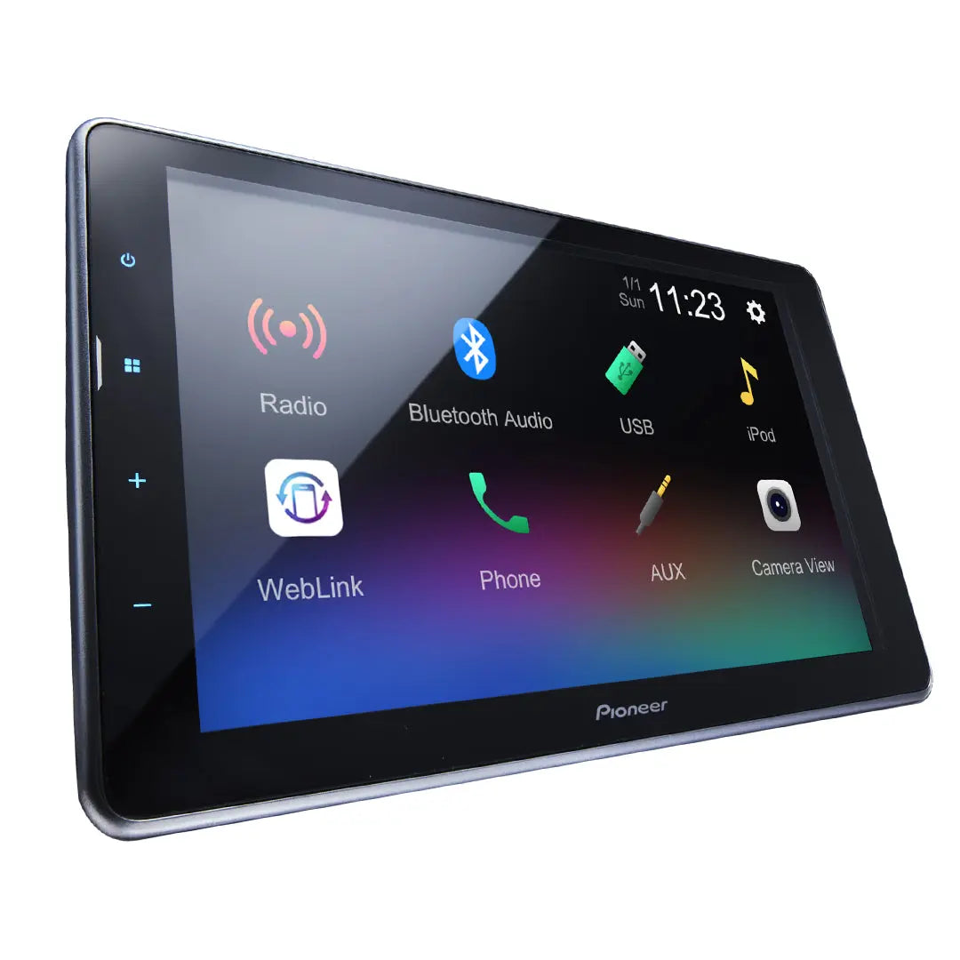 Pioneer DMH-AF555BT 9 Inch - Digital Media Receiver With iPhone & Android Smartphone Connectivity