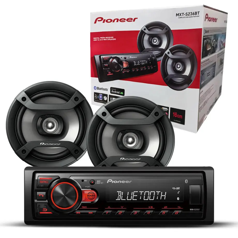 Pioneer MXT-S236BT Audio Box Combo