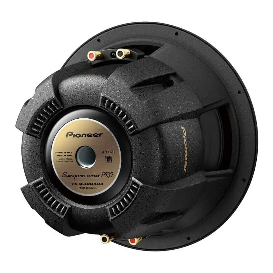 Pioneer TS-W3004D4 12 Inch Champion Series Pro DVC D4 Subwoofer - 2400W