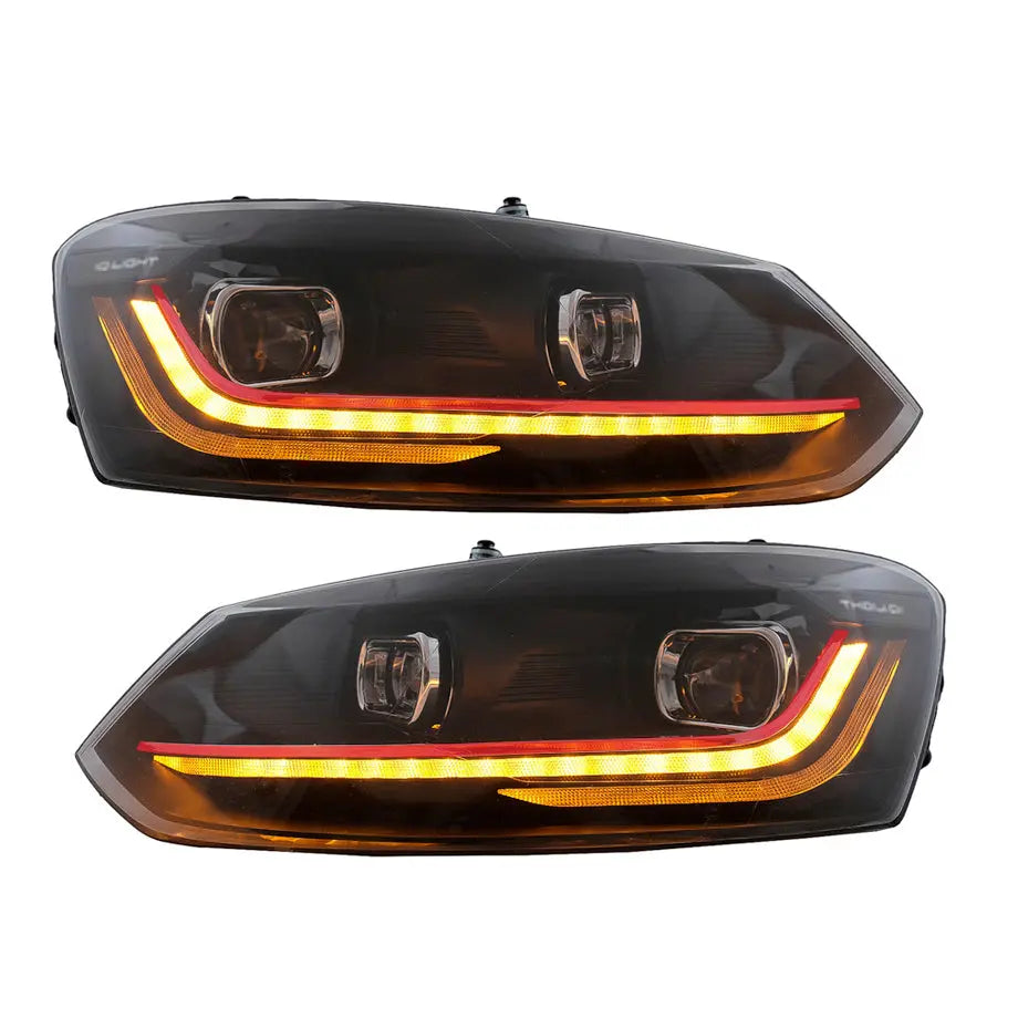 Polo 8 IQ GTI Style Projector Headlight - Suitable To Fit VW Polo 6 (10-On)