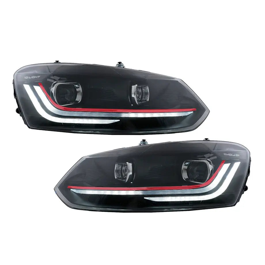Polo 8 IQ GTI Style Projector Headlight - Suitable To Fit VW Polo 6 (10-On)
