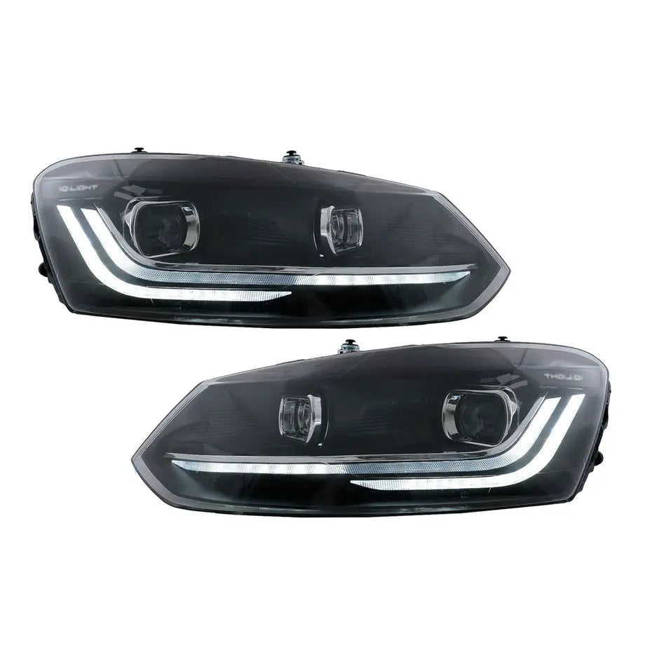 Polo 8 IQ R-Line Style Projector Headlight - Suitable To Fit VW Polo 6 (10-On)