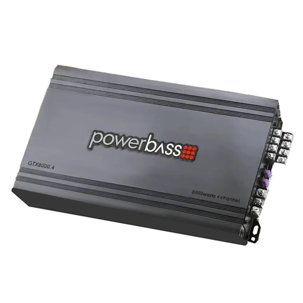Powerbass GTX8000.4 4-Channel Amplifier (8000W)