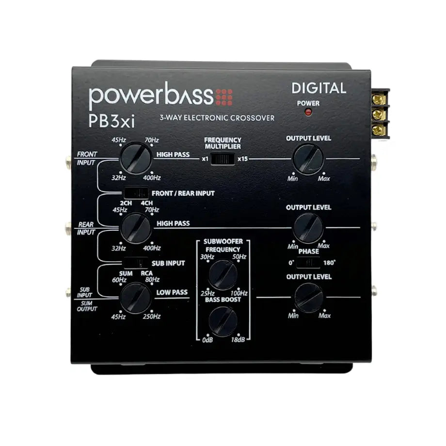 Powerbass PB-3XI 3-Way Digital Crossover