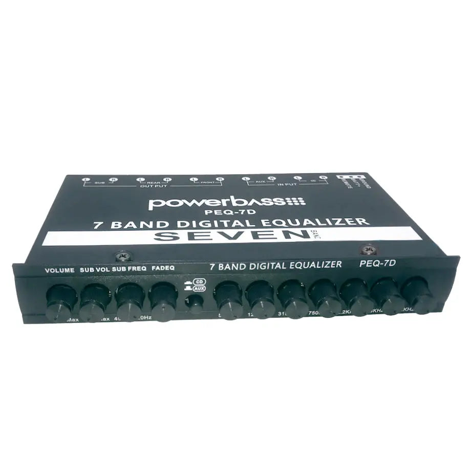 Powerbass PEQ-7D 7 Band Equalizer