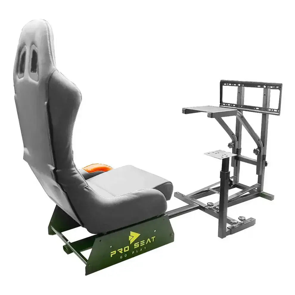 Pro Seat - Racing Simulator Gaming Seat With TV Stand