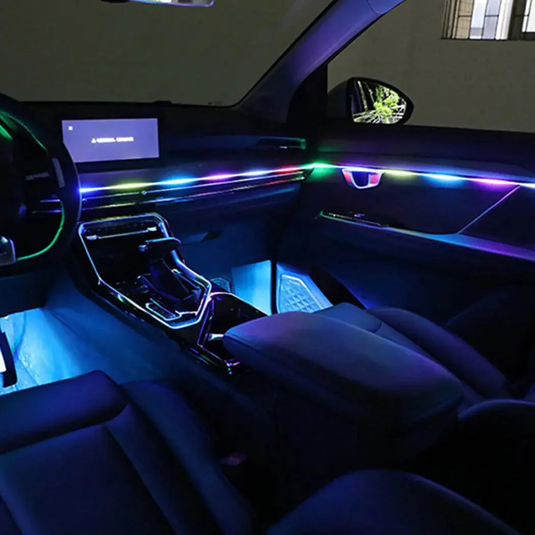 ProGlow Car Interior RGB Ambient Lighting Kit - App Controlled