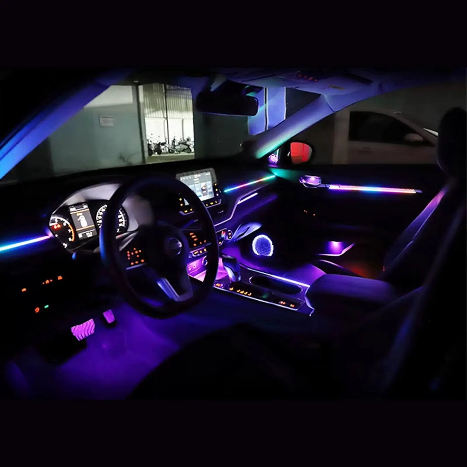 ProGlow Car Interior RGB Ambient Lighting Kit - App Controlled