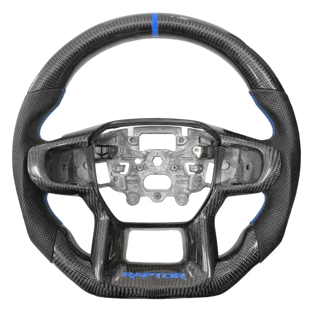 Ranger Next Gen Raptor (22-On) Genuine Carbon Fibre Steering Wheel