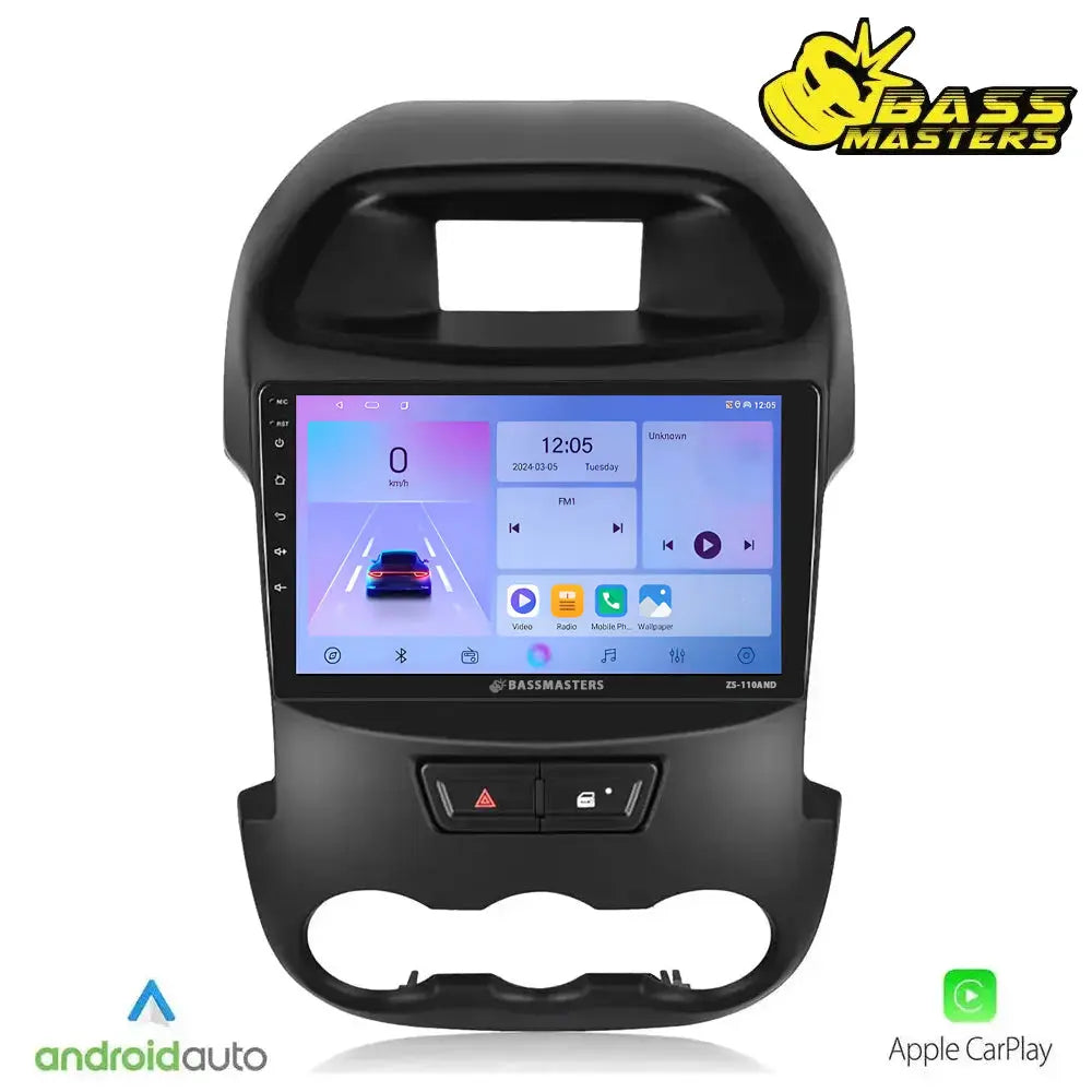 Ranger T6 (12-15) - 9 Inch Bass Masters Android Entertainment & GPS System