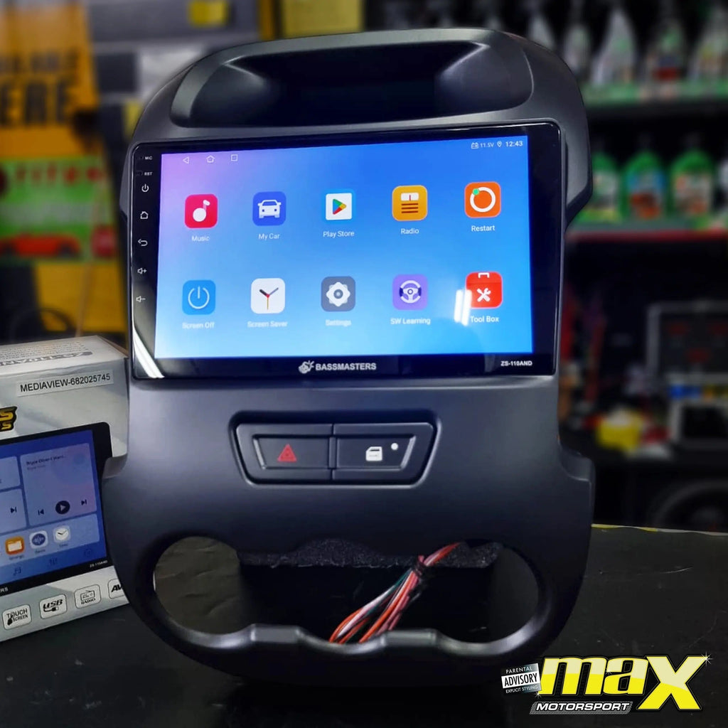 Ranger T6 (12-15) - 9 Inch Bass Masters Android Entertainment & GPS System