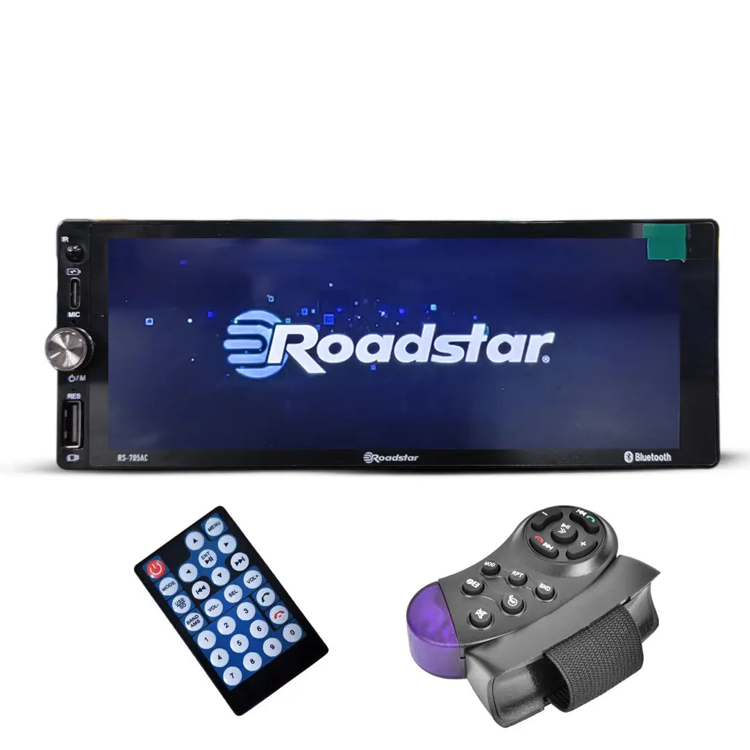 Roadstar 6.8" Single Din Android / MP5 Player With Android Auto & Apple Car Play