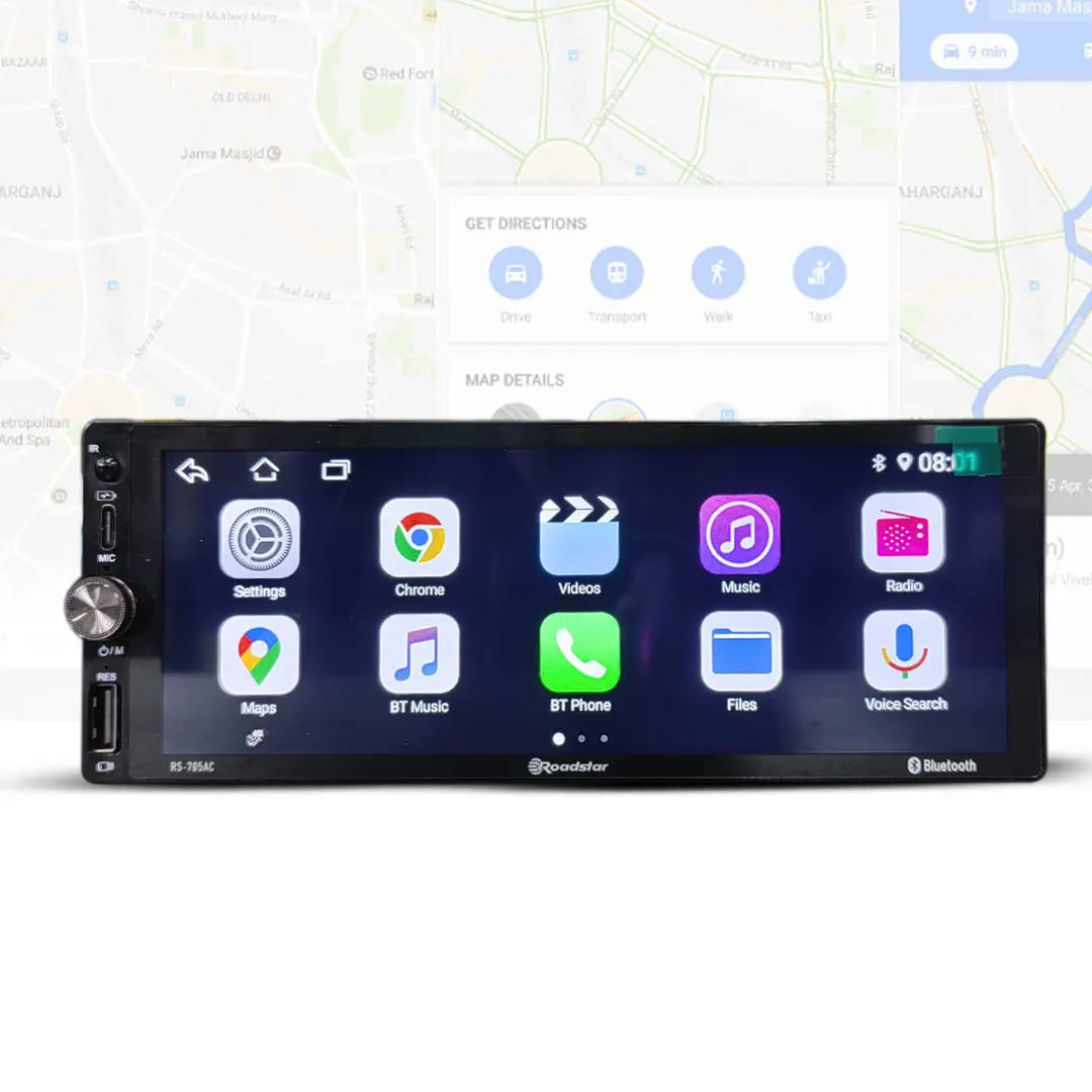 Roadstar 6.8" Single Din Android / MP5 Player With Android Auto & Apple Car Play