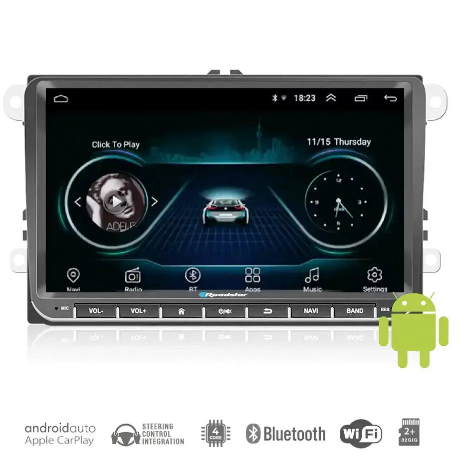 Roadstar - 9 Inch VW Android Multimedia Unit