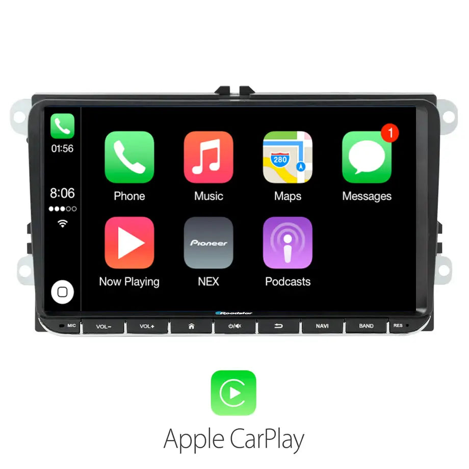 Roadstar - 9 Inch VW Android Multimedia Unit With Voice Command