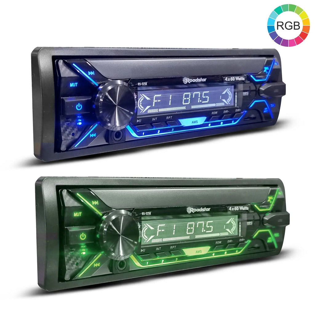 Roadstar RS-5258 MP3 Media Player with USB & Bluetooth