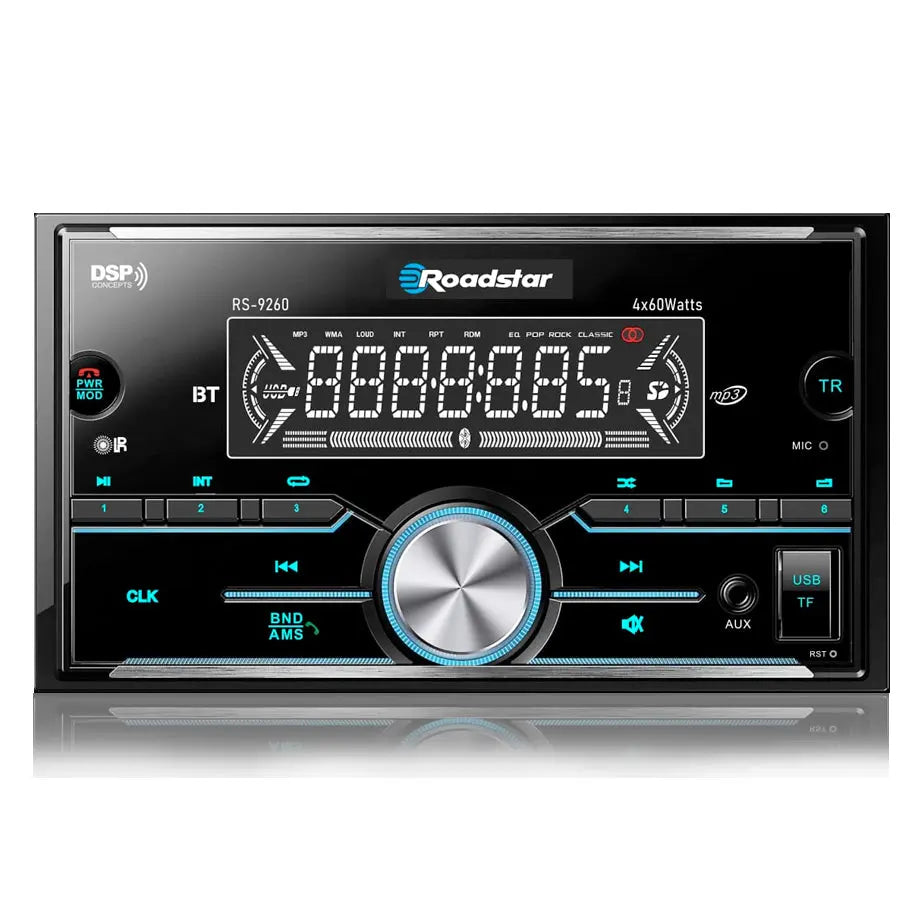 Roadstar RS-9260 Double-Din Media Player With Bluetooth & USB