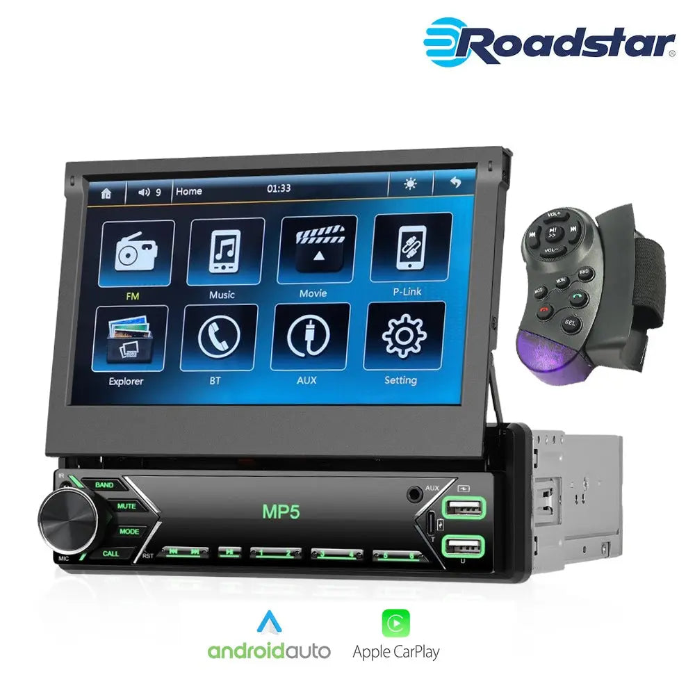 Roadstar MX3834 - 7 Inch Multimedia Manual In-Dash System