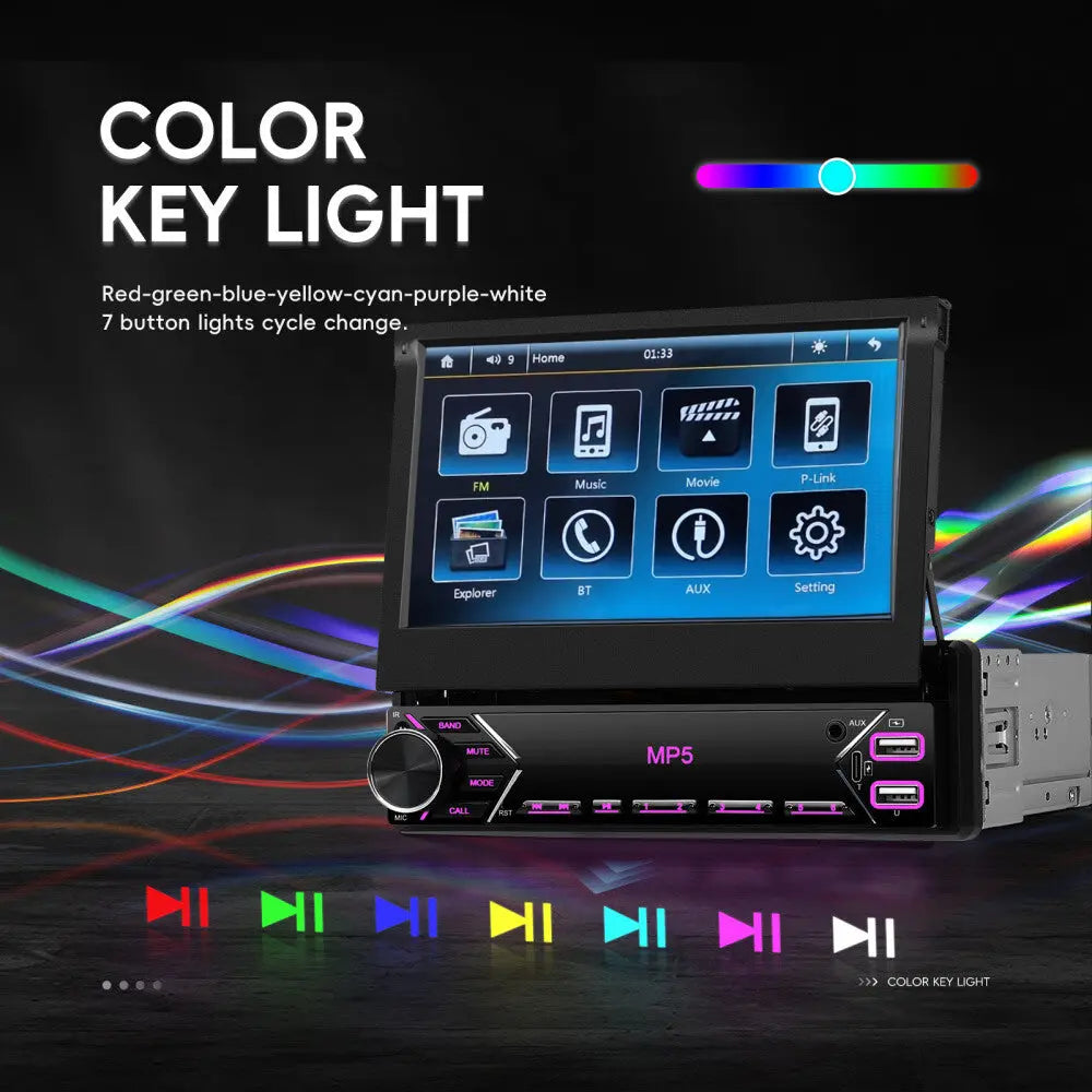 Roadstar MX3834 - 7 Inch Multimedia Manual In-Dash System