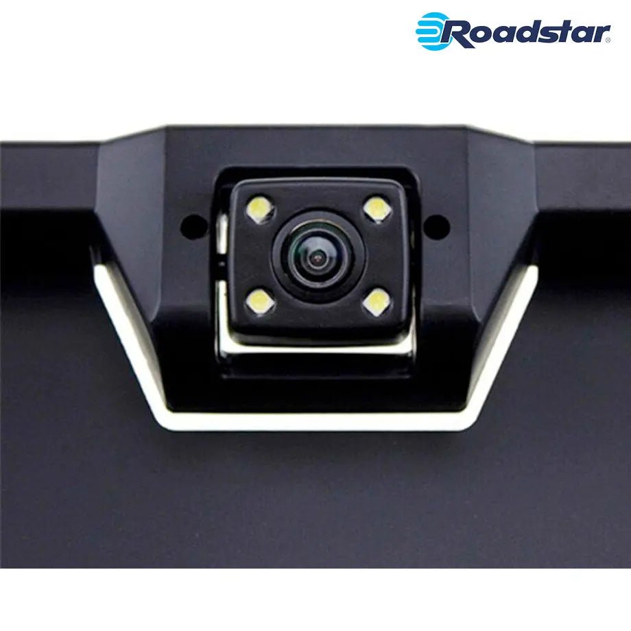 Roadstar Universal Front / Rear Number Plate Holder With Built-In LED Camera