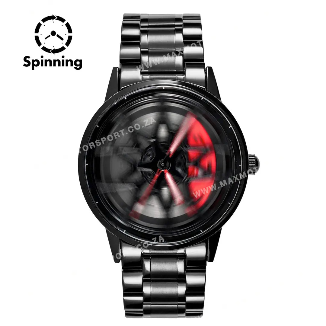 Sports Car Rim Wheel Watch - BM M8 Spinning Face