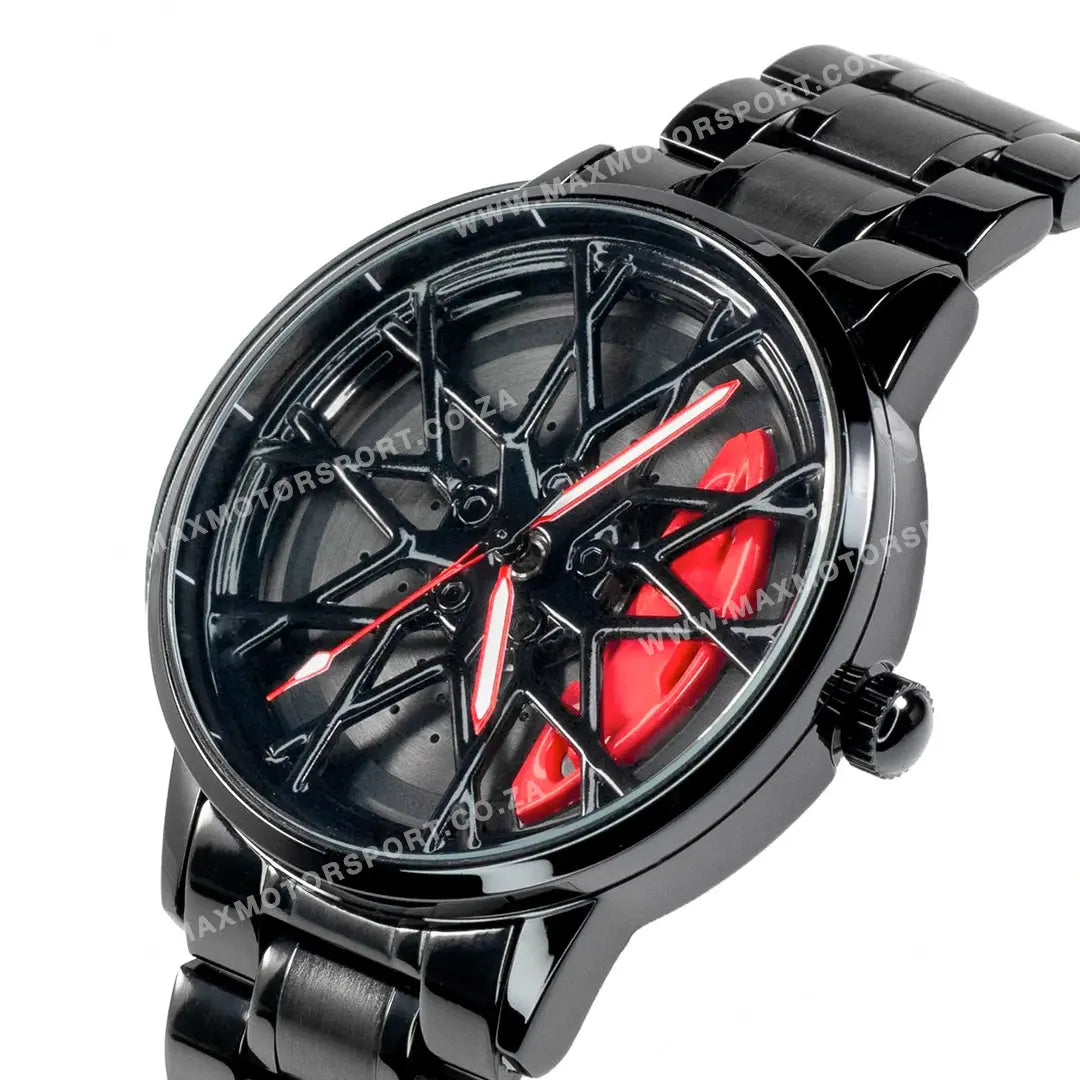 Sports Car Rim Wheel Watch - BM M8 Spinning Face