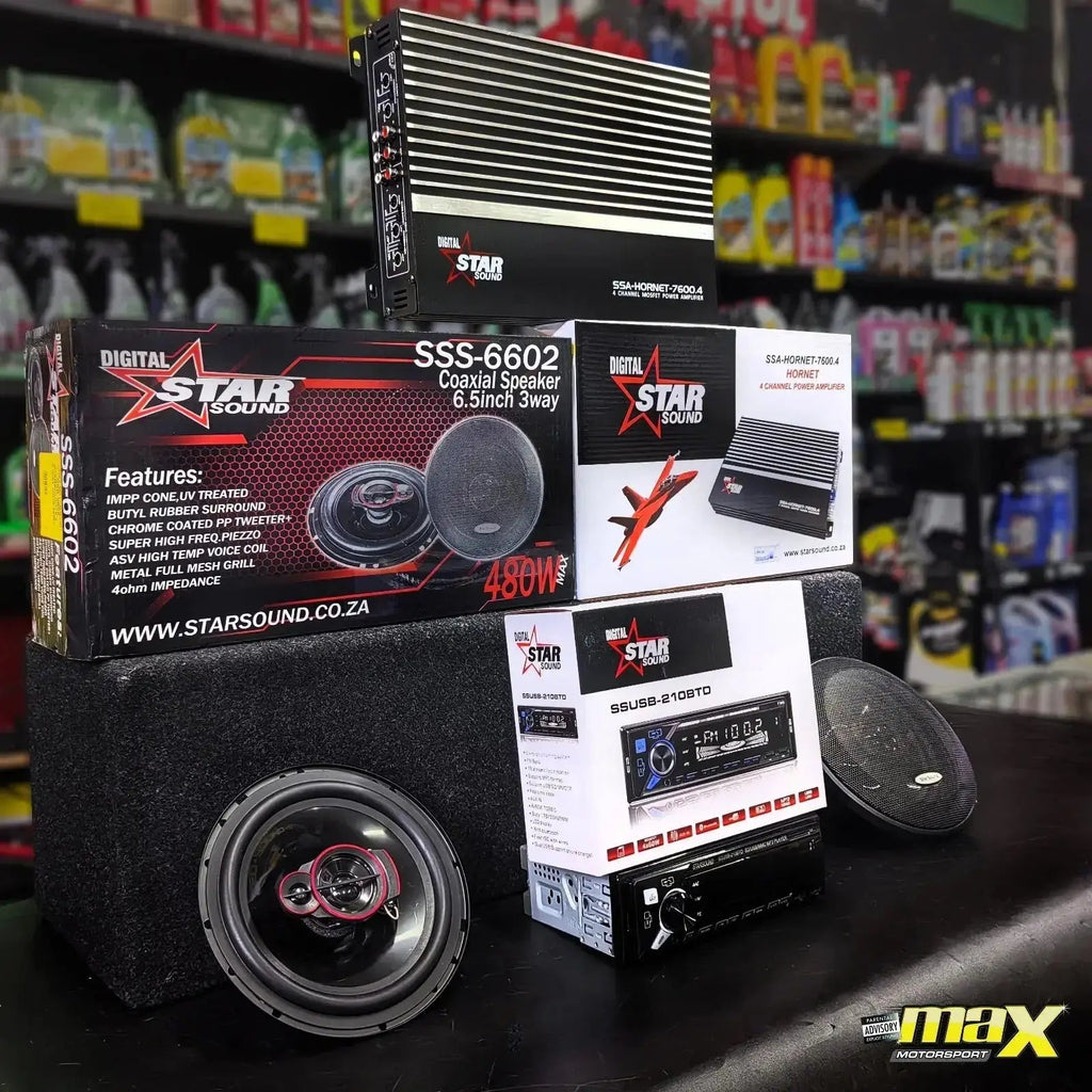 Star Sound Kick Start Audio Combo +FREE Super Tweeter